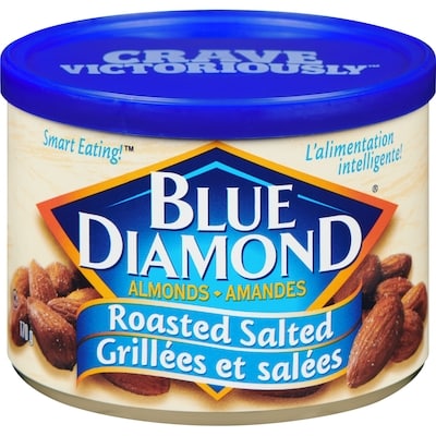 Blue Diamond Roasted Almonds, Salted 170 g, $3.52/100g