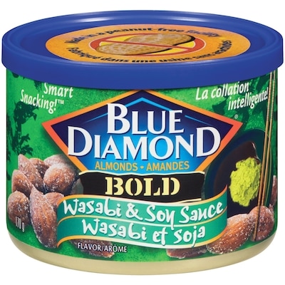 Blue Diamond Wasabi Et Sauce Soya 170 g, 3,52 $/100g