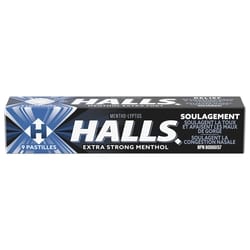Halls Mentho-Lyptus Extra-fort, 9 pastilles 9 ea, 0,22 $/1ch