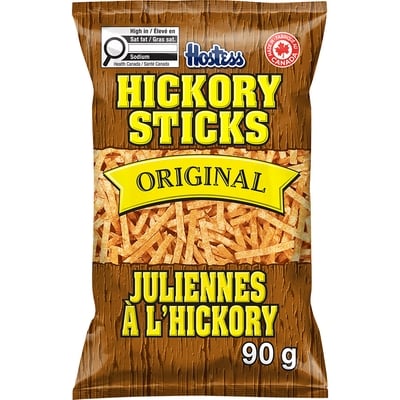 Hostess Hickory Sticks Original Potato Sticks 90 g, $2.43/100g
