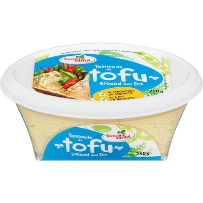 Fontaine Sante Spreadable Tofu 250 g, $1.60/100g