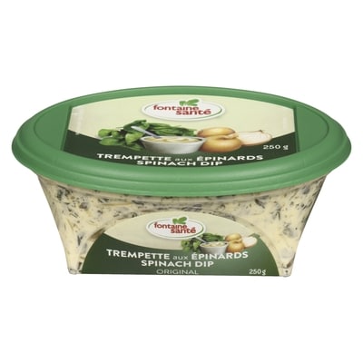 Fontaine Sante Spinach Dip 250 g, $1.60/100g