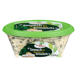 Fontaine Santé Trempette aux épinards 250 g, 2,00 $/100g
