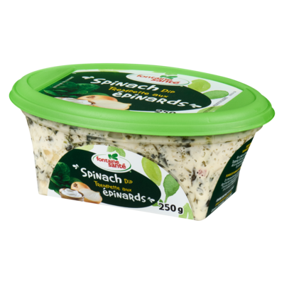 Trempette aux épinards
