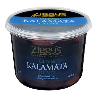 Ziggy’s Olives Kalamata 500 ml, 1,40 $/100ml