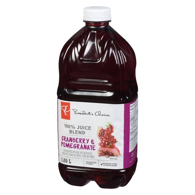 100% Cranberry & Pomegranate Juice Blend