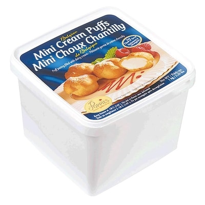 Poppies International Mini Cream Puffs 1000 g, $1.25/100g