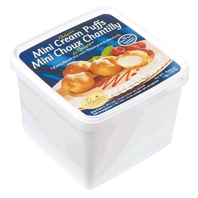Poppies International Mini-choux à la crème 1000 g, 1,25 $/100g