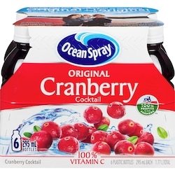 Ocean Spray Cranberry Cocktail 6x295.0 ml, $0.41/100ml