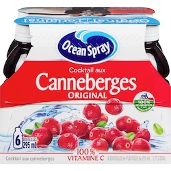 Ocean Spray Cocktail de canneberges 6x295.0 ml, 0,42 $/100ml