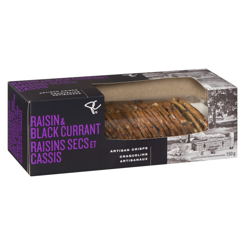 Raisin and Black Currant Artisan Crisps