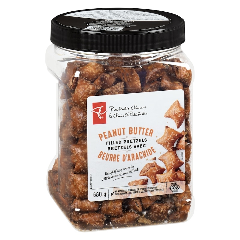 Peanut Butter Filled Pretzels