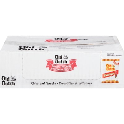 Old Dutch Ketchup Potato Chips, Vending Chips 40x40.0 g, $1.56/100g