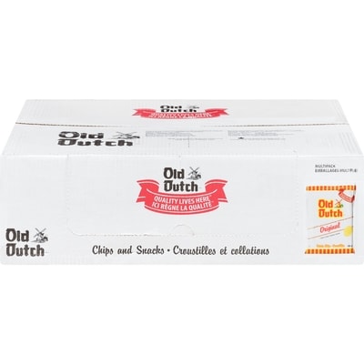 Old Dutch Original Potato Chips     40x40.0 g, $1.56/100g