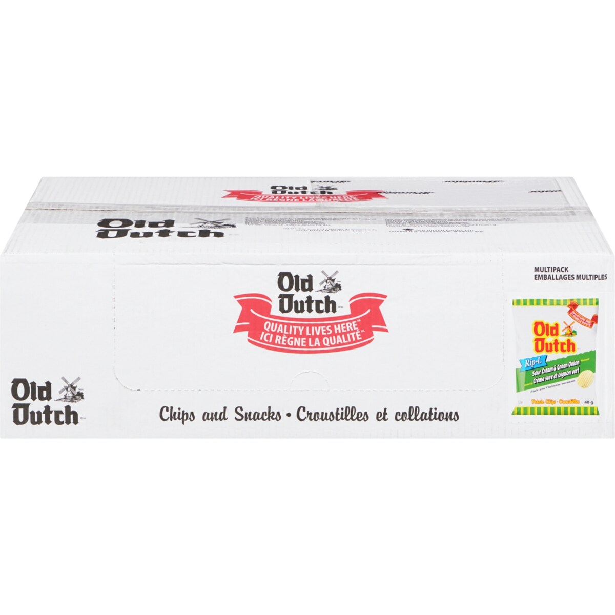 Old Dutch Ripples Sour Cream & Green Onion