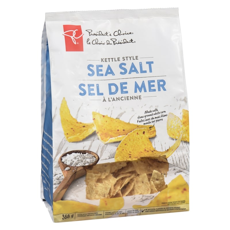 Sea Salt Kettle Cooked Tortilla Chips