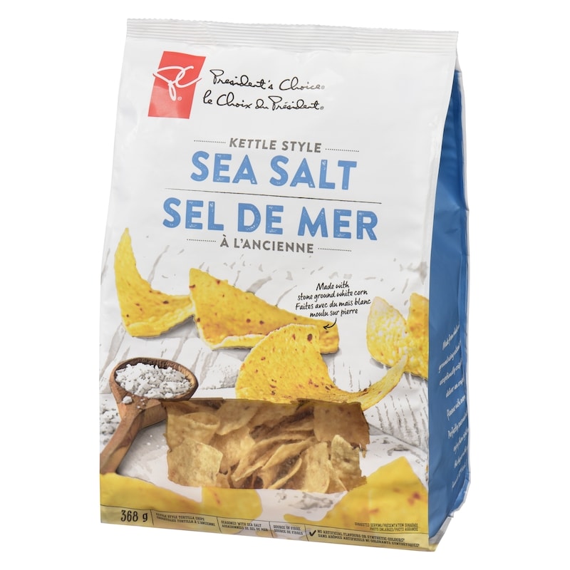 Sea Salt Kettle Cooked Tortilla Chips