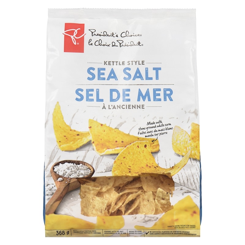 Sea Salt Kettle Cooked Tortilla Chips