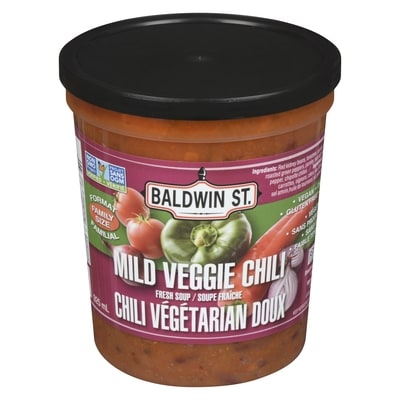 Baldwin St. Veggie Chili, Mild 925 g, $0.76/100g