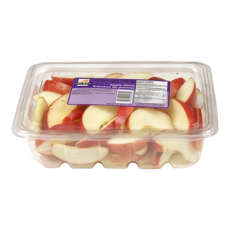 Apple - ハリー Sunrich Sun Rich Sliced Red Apples - 595 g | Zehrs