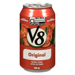 V8 Cocktail aux légumes original 340 ml, 0,59 $/100ml