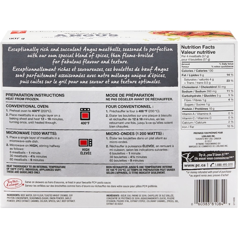 Angus Beef Meatballs