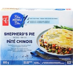 PC Menu Bleu Pâté chinois 900 g, 2,00 $/100g