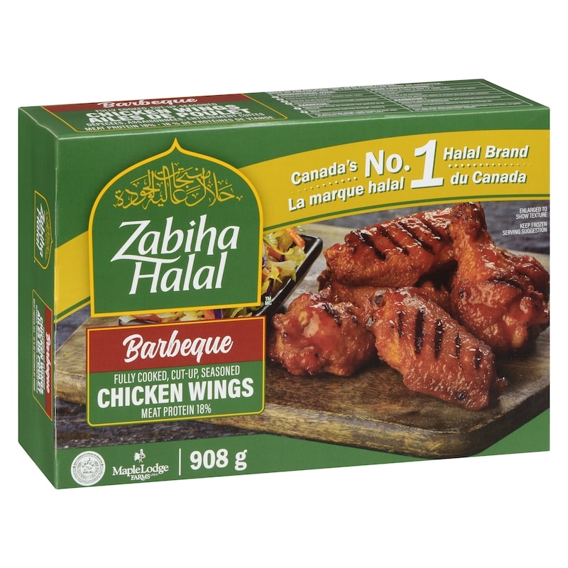 Halal Barbeque Chicken Wings