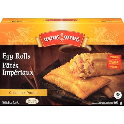 Wong Wing Chicken Egg Rolls 680 g, $1.25/100g