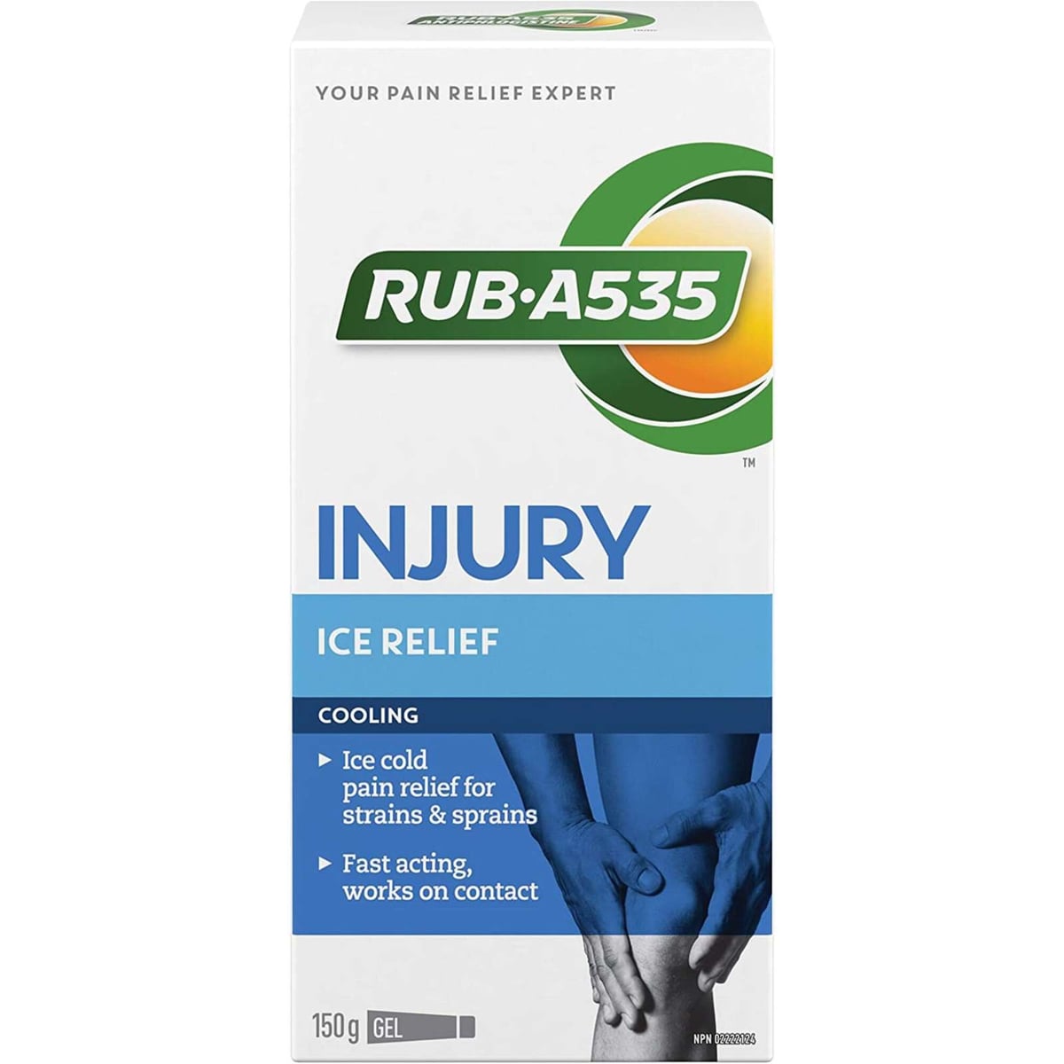 Rub A535 Injury Ice Relief Gel 150 g, $7.33/100g