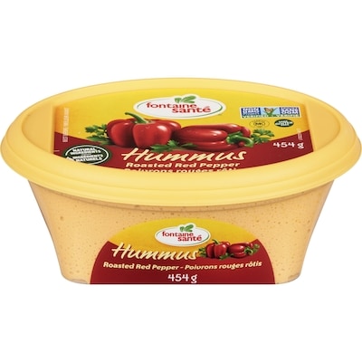 Fontaine Sante Hummus, Roasted Red Pepper 454 g, $1.65/100g