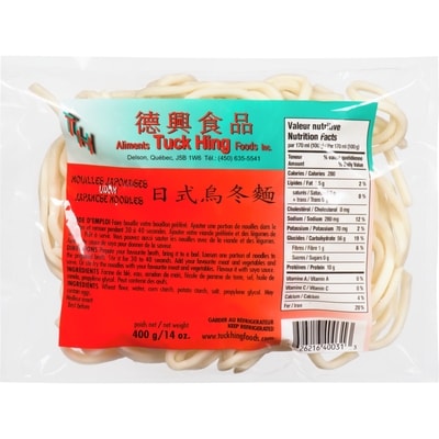 Tuck Hing Tuck Hing Nouilles Japonaises Udon 400 g, 0,50 $/100g