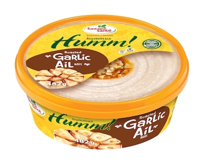 Fontaine Santé Hummus à l’ail rôti 482 g, 1,56 $/100g
