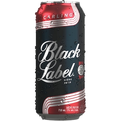 Black Label Lager (Pièce d’identité requise au moment du ramassage) 710 ml, 0,49 $/100ml