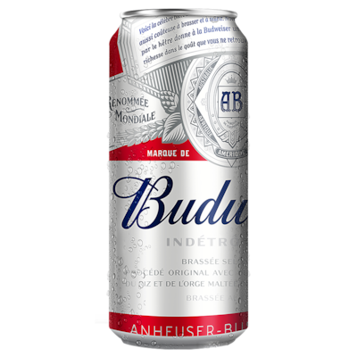 Budweiser Can (ID required at pick-up) 473 ml, $0.64/100ml