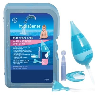 Hydrasense Nasal Aspirator Starter Kit, Baby Nasal Congestion Relief 1 ea, $22.99/1ea