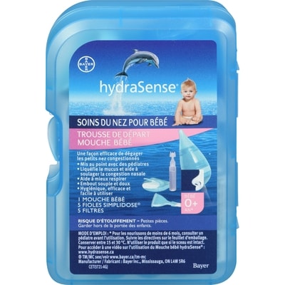 Hydrasense Trousse de départ Mouche bébé, Soins du nez pour bébé 1 ea, 18,47 $/1ch