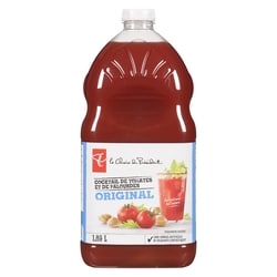 le Choix du Président Cocktail de tomates et de palourdes, original  1.89 l, 0,23 $/100ml