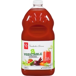 President's Choice 8-Vegetable Cocktail 1.89 l, $0.21/100ml