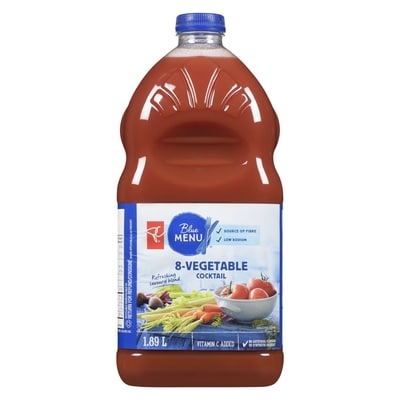 PC Blue Menu 8-Vegetable Cocktail 1.89 l, $0.21/100ml