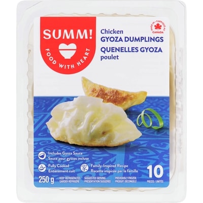 null Dumplings gyoza au poulet  240 g, 2,50 $/100g