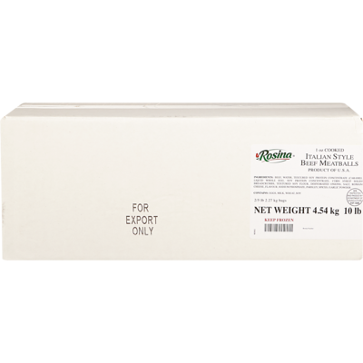 GFS Rosina Italian Meatballs, Cooked 4.54 kg, $1.45/100g
