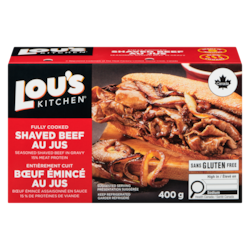 Lous Fully Cooked Beef Pot Roast Au Jus 400 g, $3.00/100g