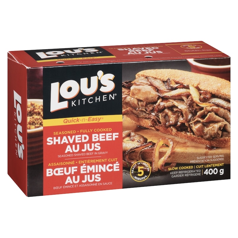 Shaved Beef au Jus