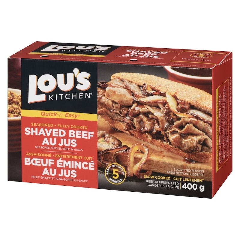 Shaved Beef au Jus