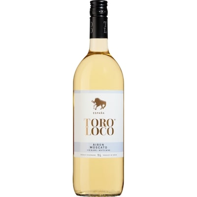 Toro Loco White Wine Espagne (ID required at pick-up) 1 l, $1.30/100ml