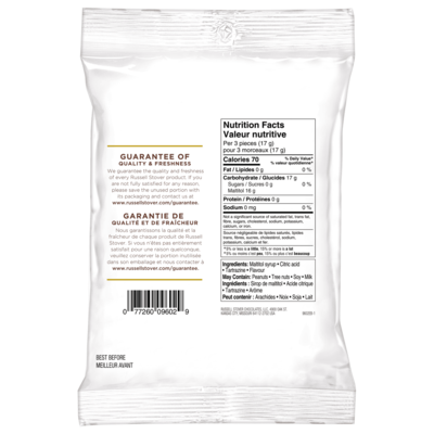 No Sugar Added Lemon Candy Bag