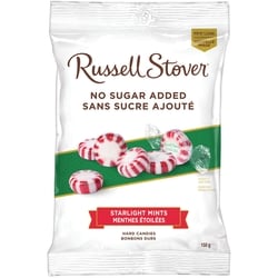 Russell Stover No Sugar Added Starlight Mint Hard Candy Bag 150 g, $3.33/100g