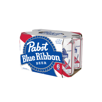 Pabst Beer 4.9% (ID required at pick-up) 6x355.0 ml, $0.53/100ml