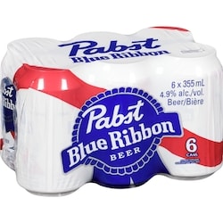 Pabst Lager (ID required at pick-up) - 6x355.0 ml | Zehrs